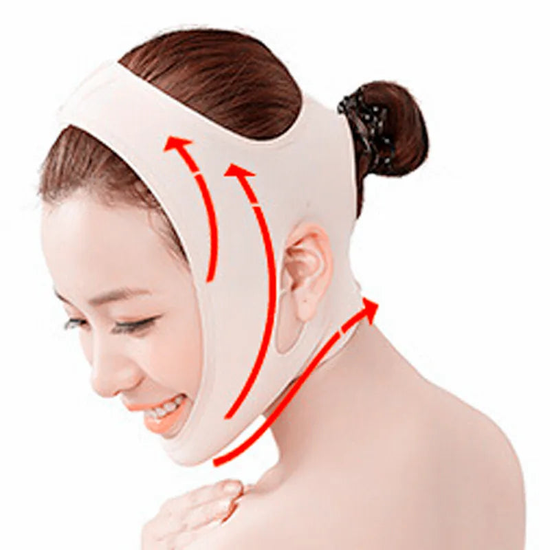 V Shape Mask Face Slim Chin Check Neck Lift Peel-Off Mask Facial Thin Face Slimming Bandage anti Wrinkle Mask Face Care Tools