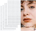 Fake Piercings - Nose Ring, Eyebrow, Lip Ring, Labret Studs & More - Adhesive Face Jewelry