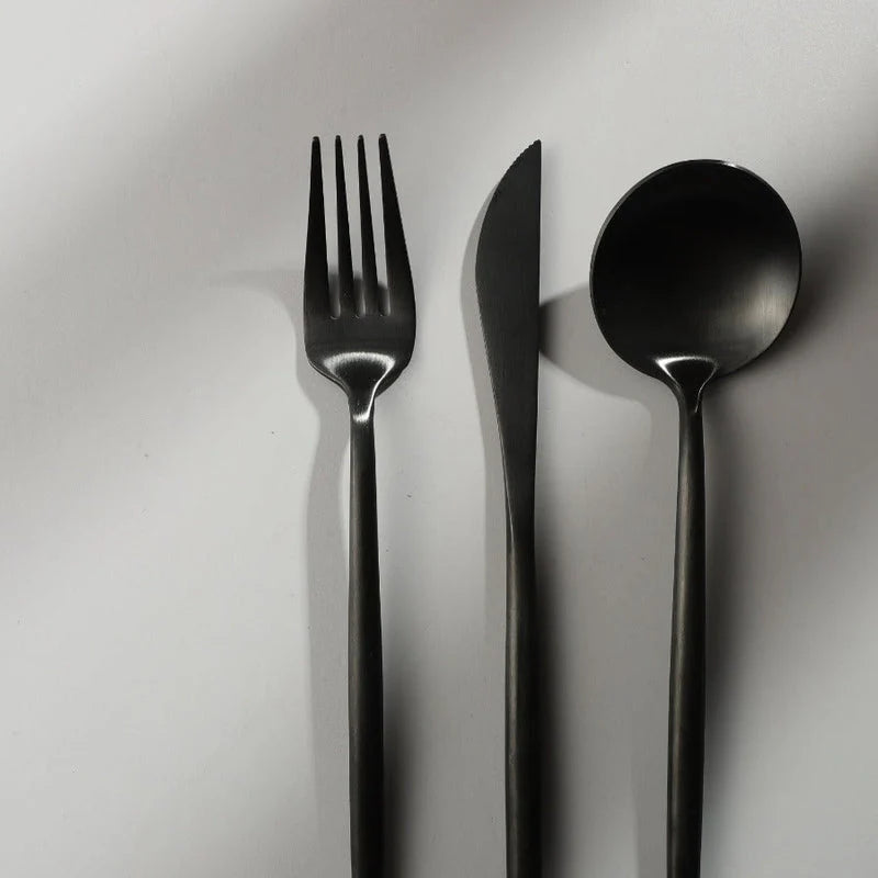 stainless steel cutlery set