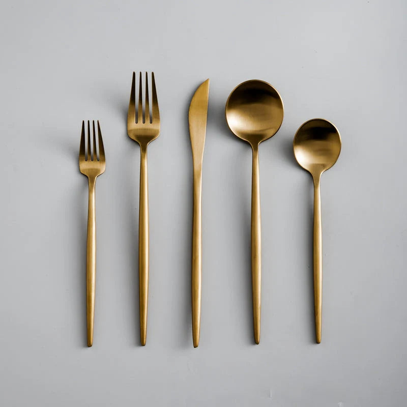 stainless steel cutlery set