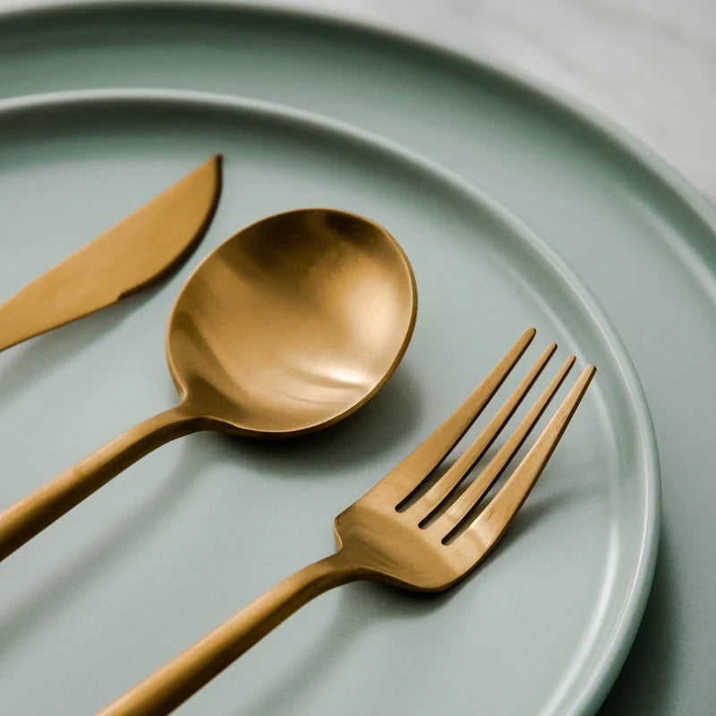 stainless steel cutlery set