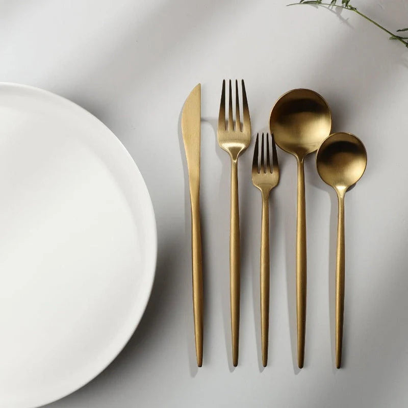 stainless steel cutlery set
