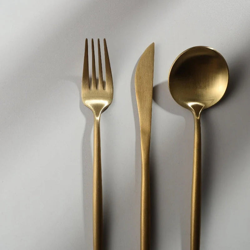 stainless steel cutlery set