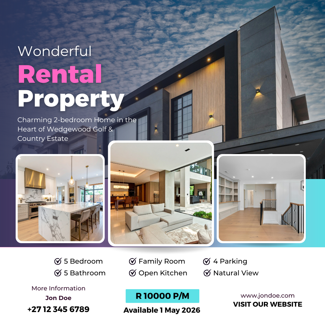 Premium "Offer Accepted" Real Estate Social Media Templates