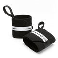 Fitness Weight Lifting Wrist Wraps with Thumb Loops, Pair
