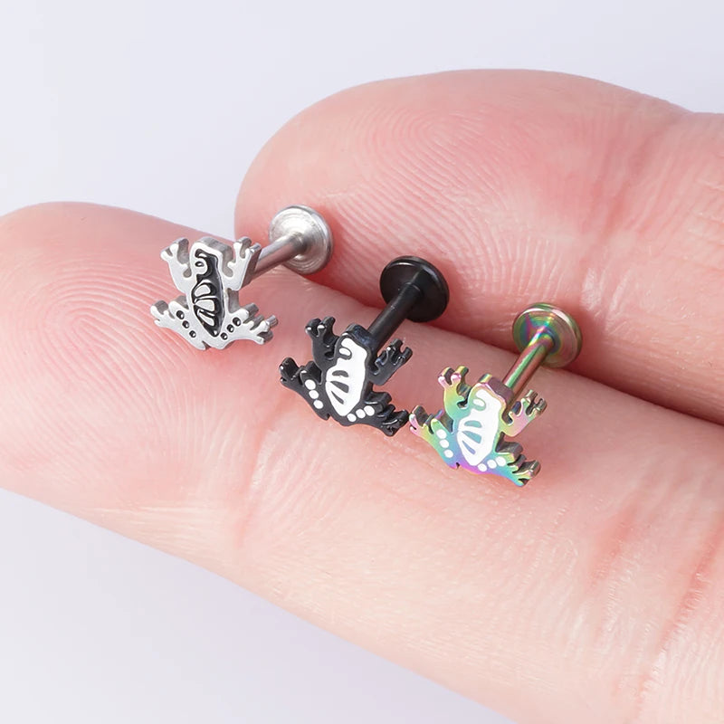 1PC 2021 New Lip Piercing Monroe Studs Labret Lip Rings Piercing 16G Surgical Steel Cartilage Tragus Piercing Earring for Women