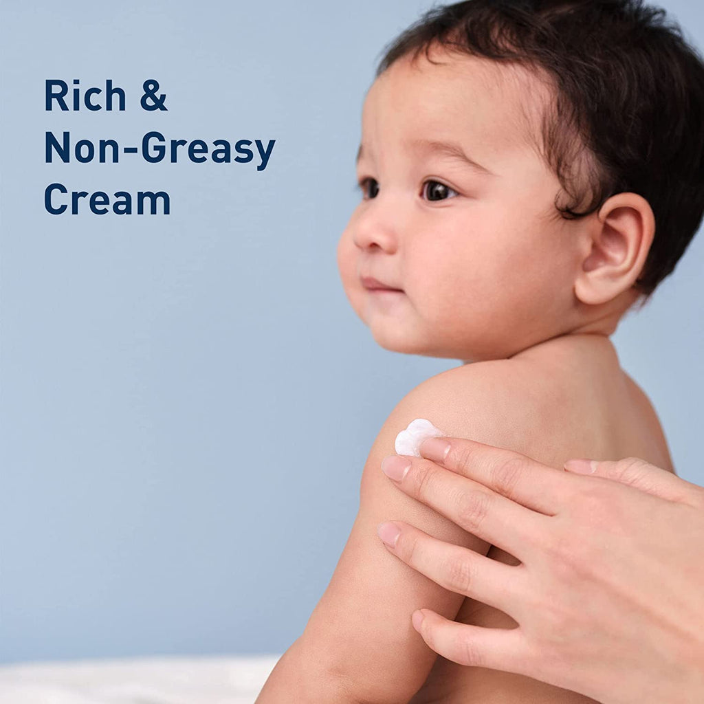 Baby Cream, Gentle Moisturizing Cream with Ceramides, Fragrance, Paraben, Dye & Phthalates Free, Rich & Non-Greasy Feel, Gentle Baby Skin Care