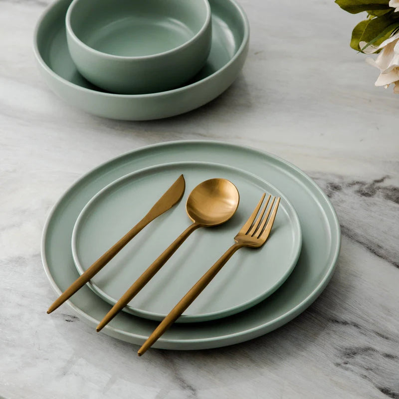 stainless steel cutlery set
