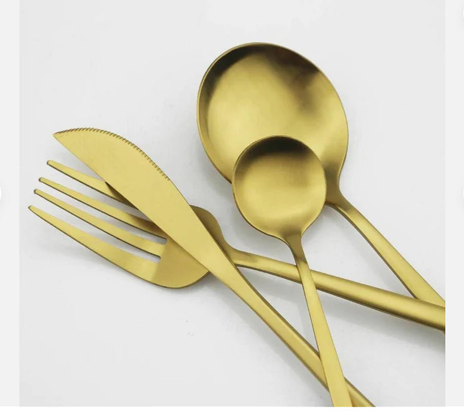 stainless steel cutlery set