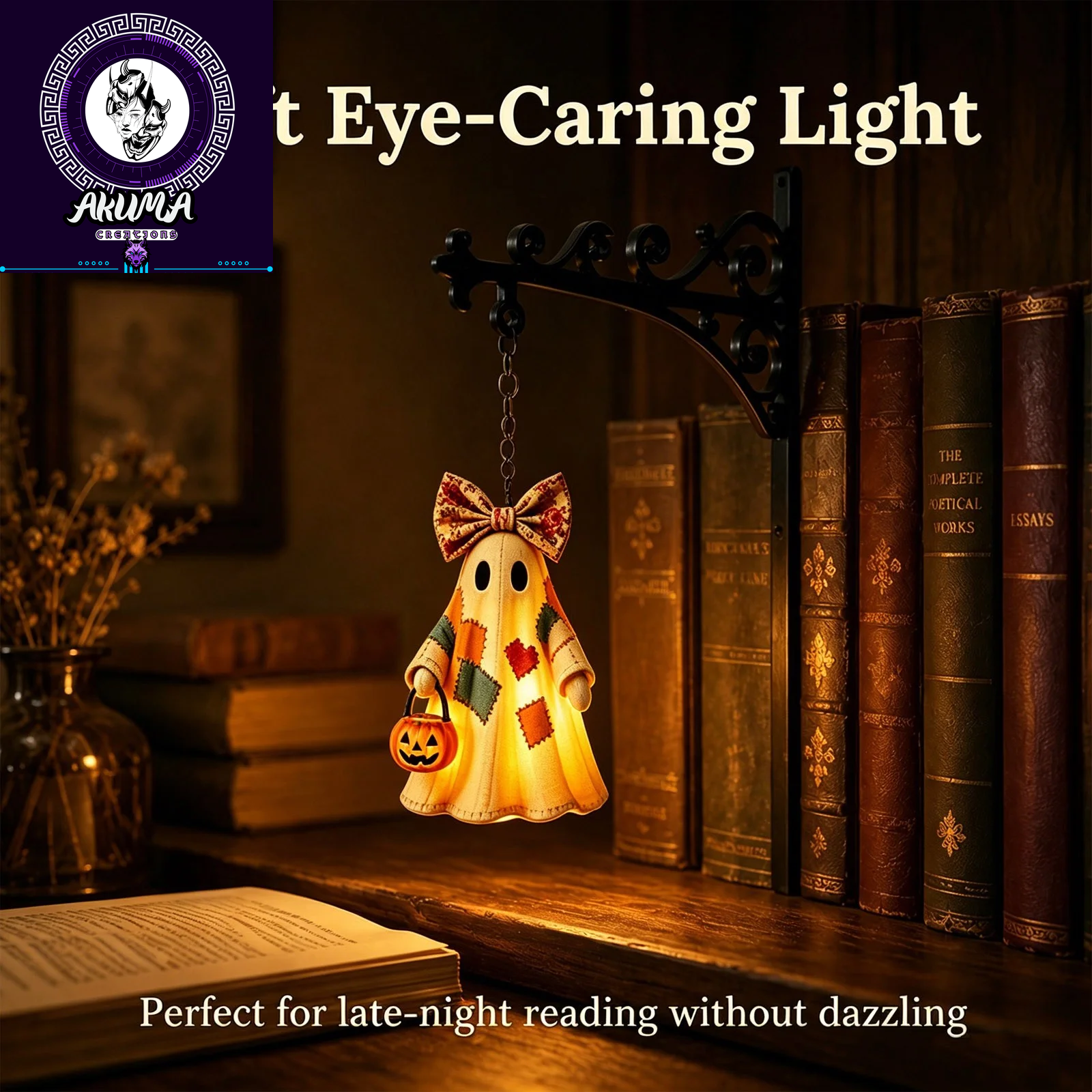 Ghost Library Lantern