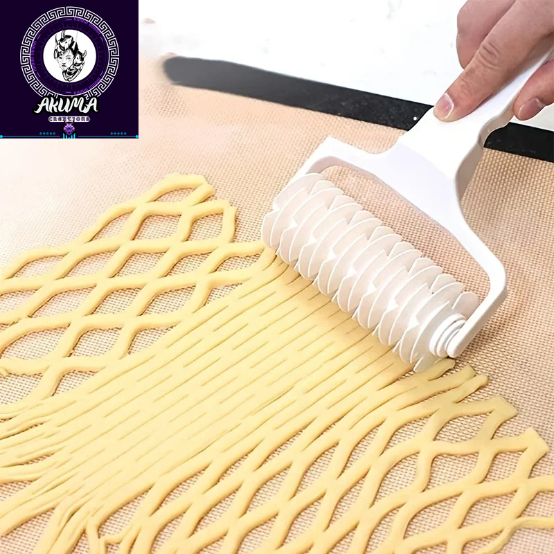 1Pc,Pastry Lattice Roller Cutter, Pie Pastry Dough Cutter Roller Home Kitchen Tools, Baking Tools