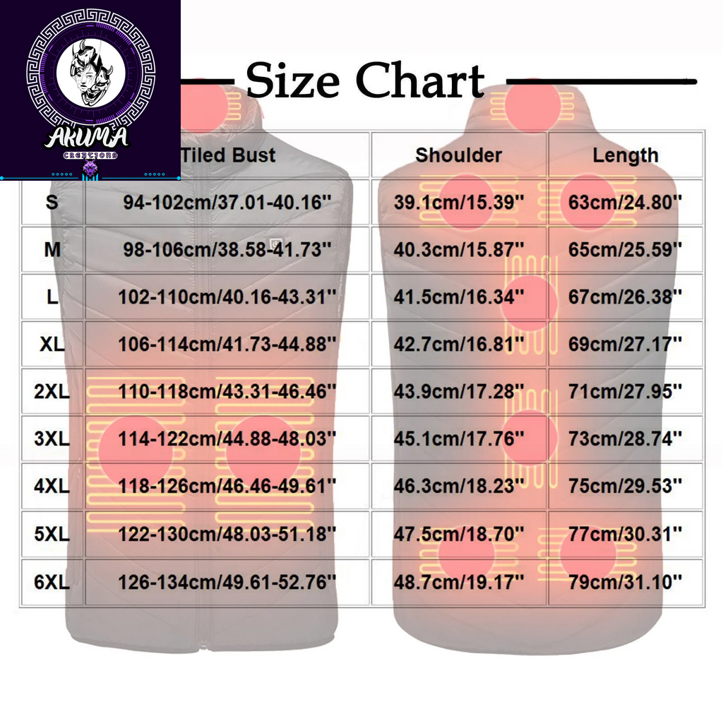 Heated Unisex Vest 