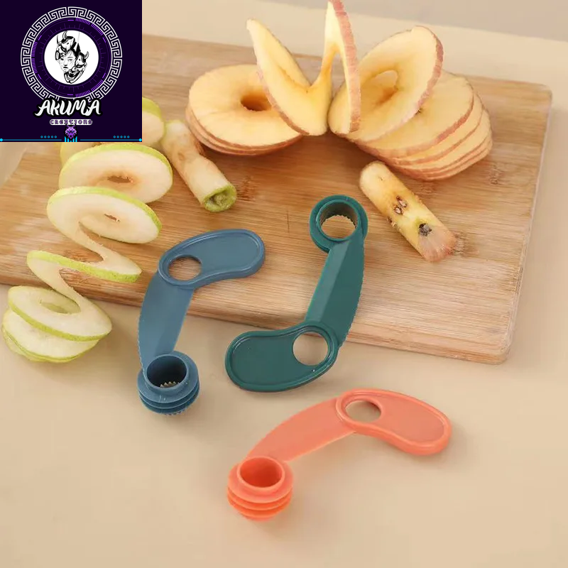 1Pc Fruit Vegetable Spiral Cutter, Cucumber Potato Slicer, Fruit Splitter, Roller Cutter, Kitchen Accessories