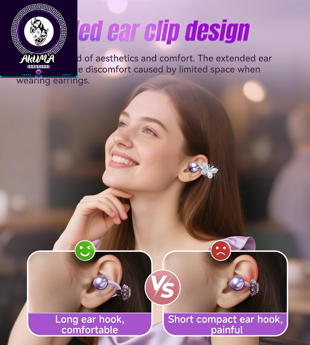 King Lucky Open Ear Earbuds Clip