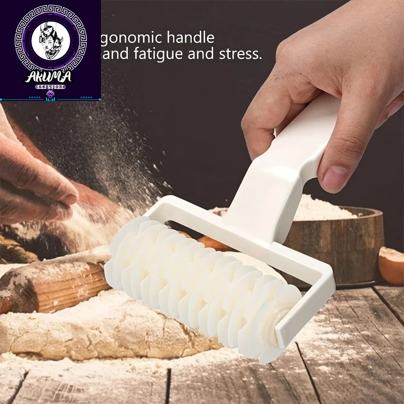 1Pc,Pastry Lattice Roller Cutter, Pie Pastry Dough Cutter Roller Home Kitchen Tools, Baking Tools