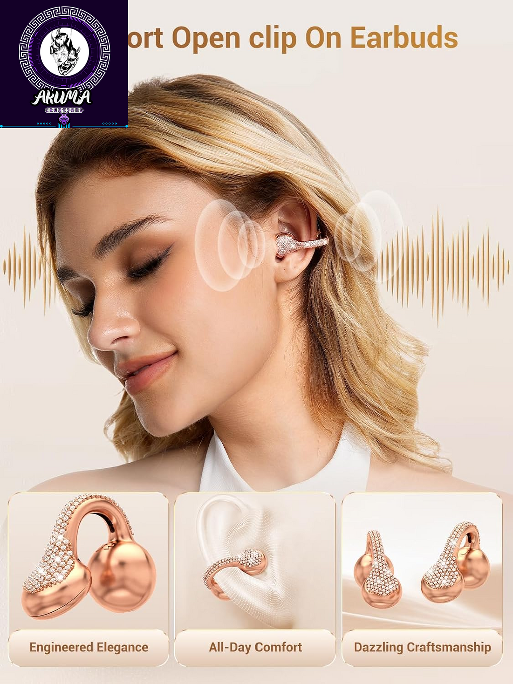 Jewelpods C01 Pro Open Earbuds