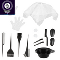 11Pcs Hair Dye Tool Set Reusable Hair Dye Bowl Brush and Gloves at Home Protects Scalp