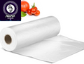 12" X 16" Plastic Produce Bag on a Roll, Bread and Grocery Clear Bag, 350 Bags/Roll
