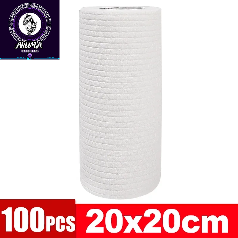 Disposable Lazy Rags Washable Paper Non-Woven Dish Cloths Kitchen Roller Paper Cleaning Wipes Absorbent Towels Dishes Rags