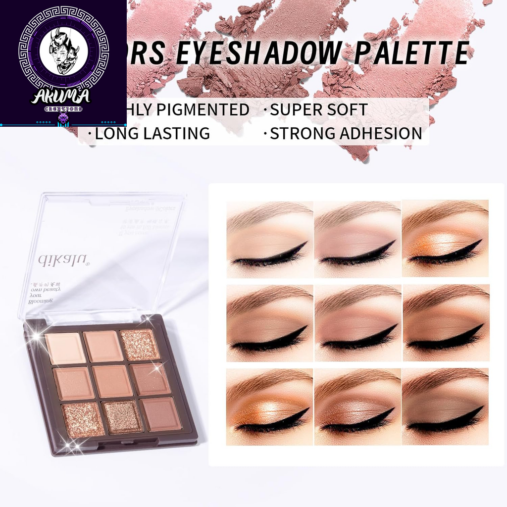 Makeup Set Kit for Women Girls Teens, Makeup Present Set, Includes 9 Color Eyeshadow, Counter Stick, Foundation, Eyebrow Pencil, Eyeliner, Mascara, Lip Gloss, 5Pcs Brushes, Sponge