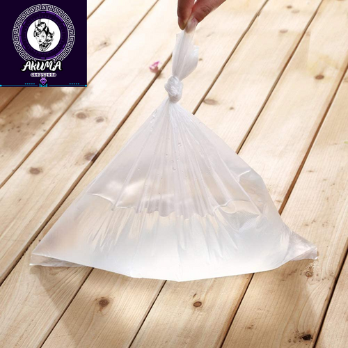 14" X 20" Plastic Produce Bag on a Roll, Clear Food Storage Bags for Bread Fruits Vegetable, 350 Bags/Roll