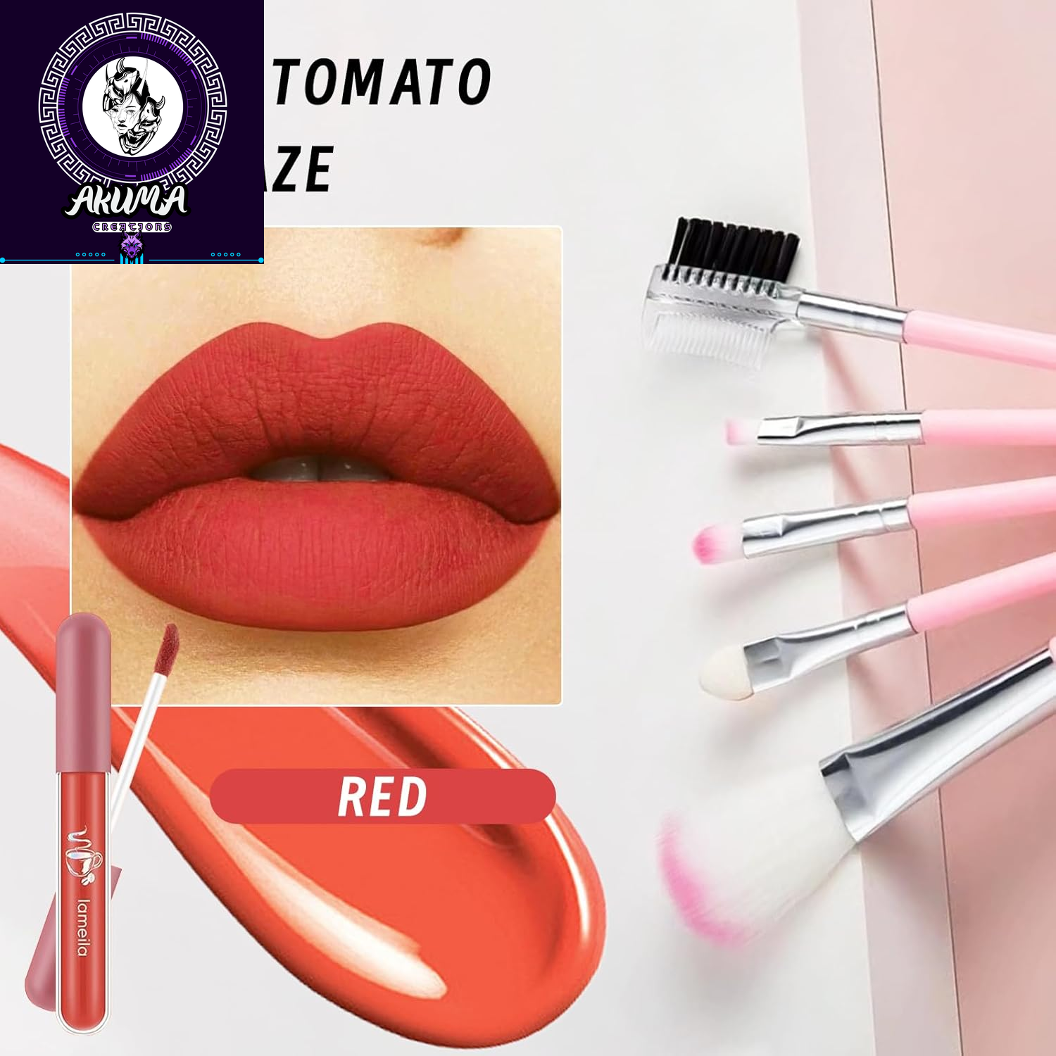 Makeup Set Kit for Women Girls Teens, Makeup Present Set, Includes 9 Color Eyeshadow, Counter Stick, Foundation, Eyebrow Pencil, Eyeliner, Mascara, Lip Gloss, 5Pcs Brushes, Sponge