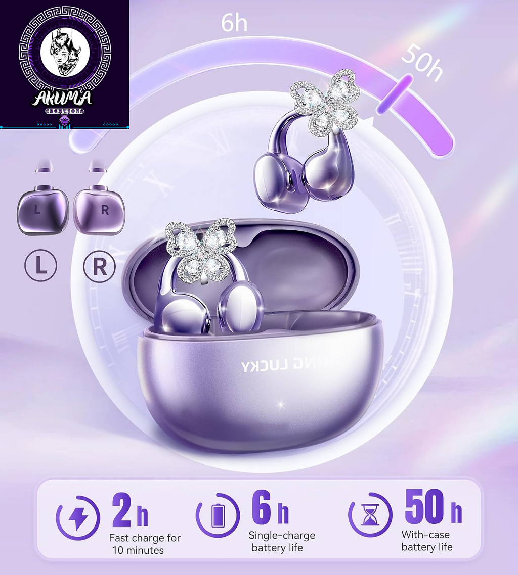 King Lucky Open Ear Earbuds Clip