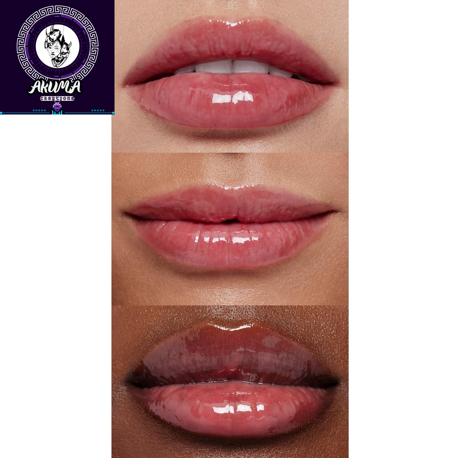 Glow Reviver Lip Oil, Nourishing Tinted Lip Oil for a High-Shine Finish, Infused with Jojoba Oil, Vegan & Cruelty-Free, Rose Envy