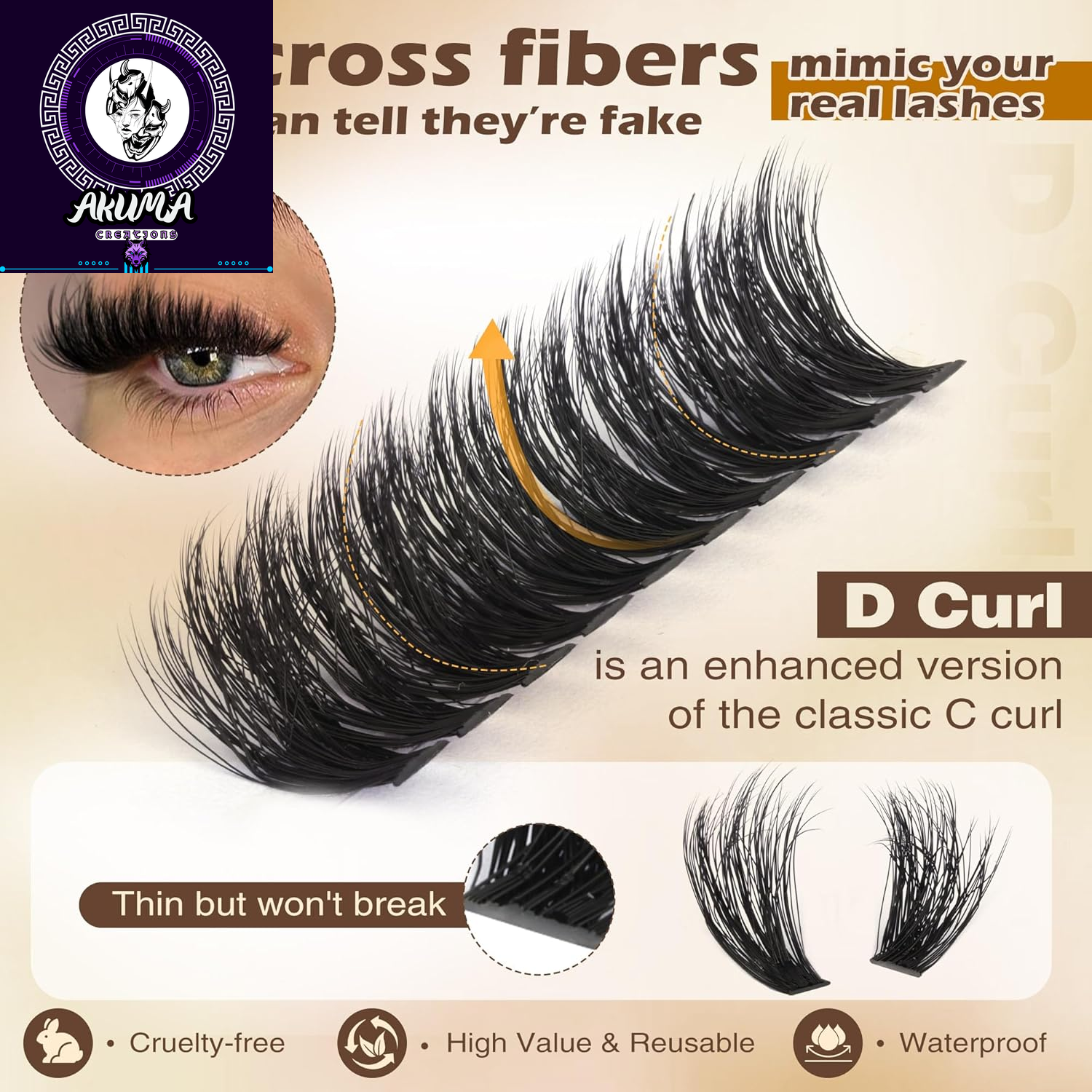 Lash Extension Kit Thick Eyelash Extension Kit 10-18Mm Fluff Volume Lash Clusters 200D Individual Eyelashes Kit with Lashes Bond, Lashes Remover, Lash Tweezers, DIY Lash Extension