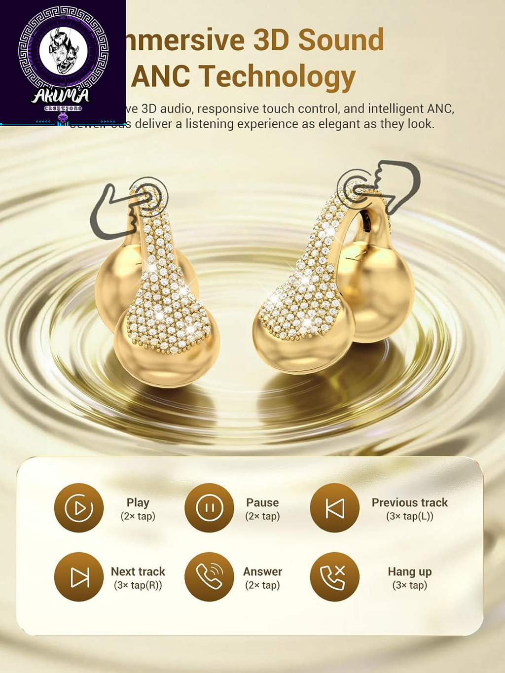 Jewelry Earbuds
