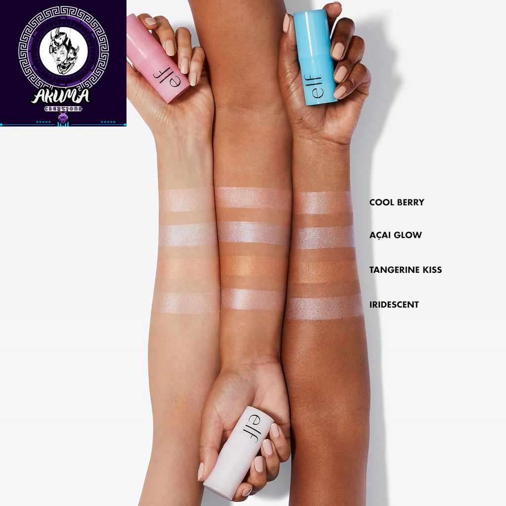 Daily Dew Stick, Cooling Highlighter Stick for Dewy Skin, Gives Your Complexion a Radiant Glow, Vegan & Cruelty-Free, Iridescent