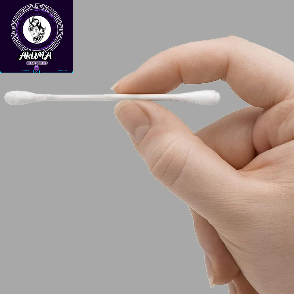 Double-Tipped Cotton Swabs for Personal Hygiene and Baby CareBaby Safe