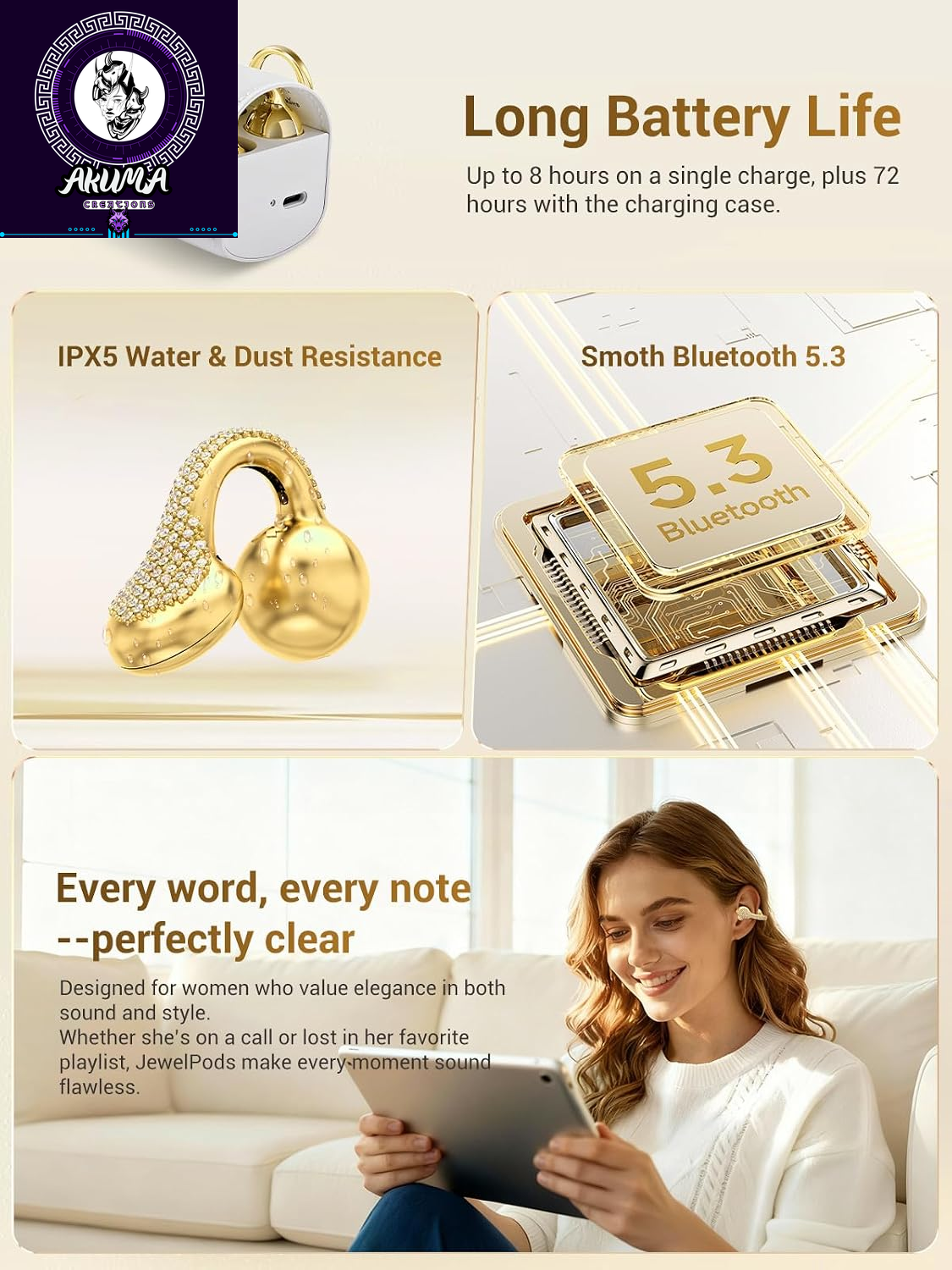 Jewelry Earbuds