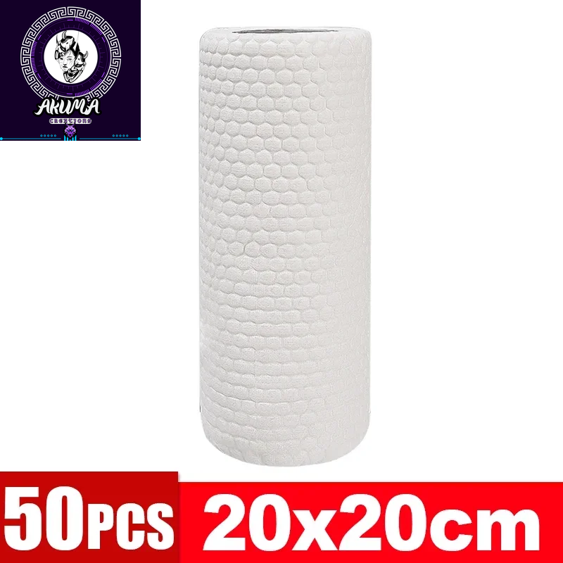 Disposable Lazy Rags Washable Paper Non-Woven Dish Cloths Kitchen Roller Paper Cleaning Wipes Absorbent Towels Dishes Rags