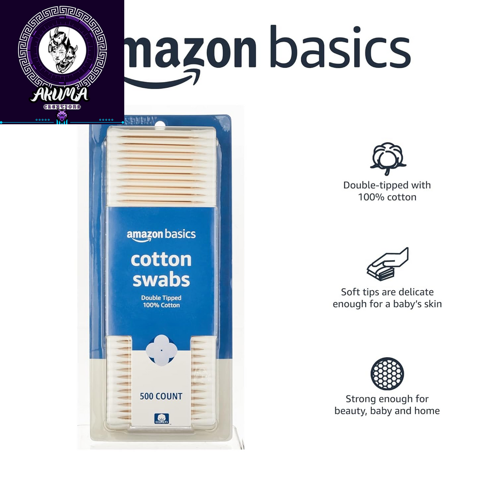 Double-Tipped Cotton Swabs for Personal Hygiene and Baby CareBaby Safe